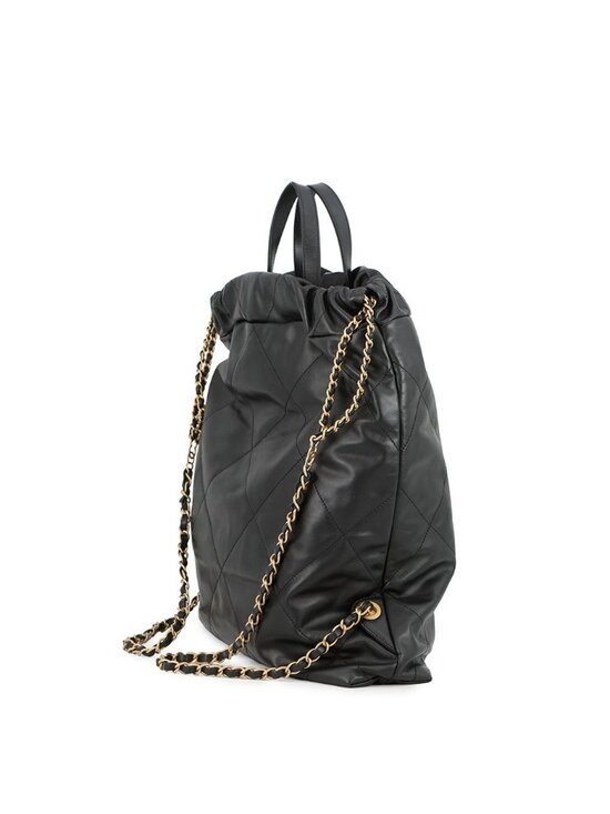 Chanel Backpack 22 Large Leather Black main image 5